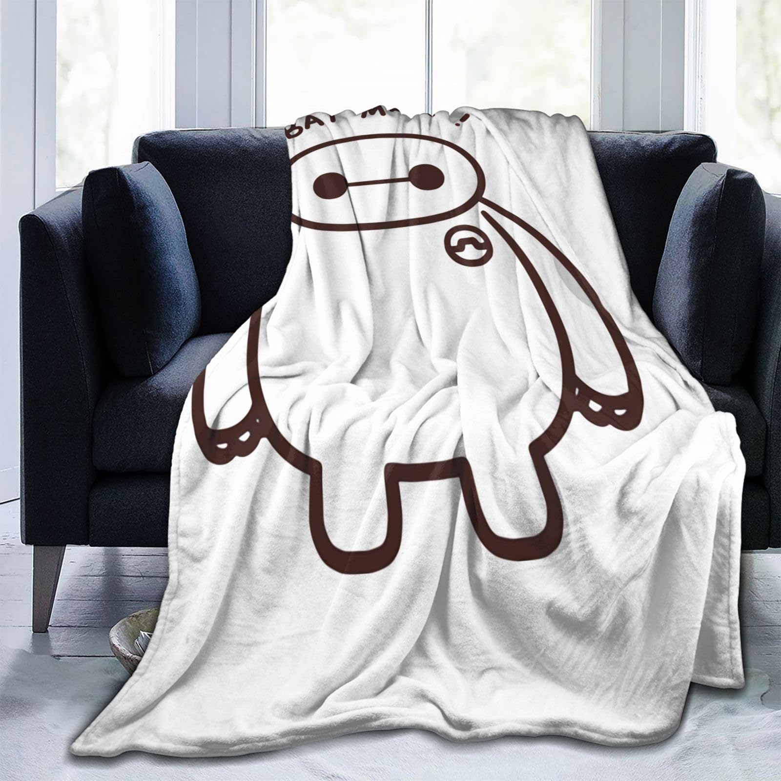 Amazon｜毛布 6ベイマックス アニメ 軽量 ブランケット